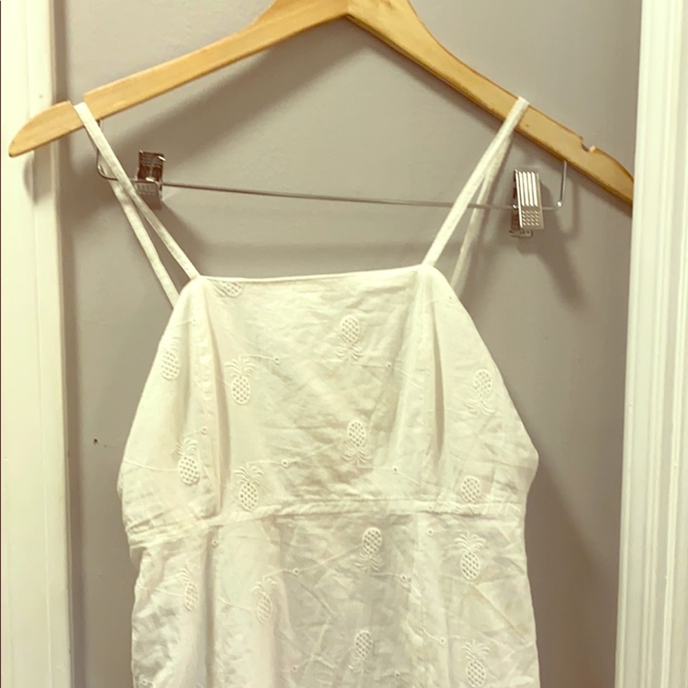 Cute white summer dress